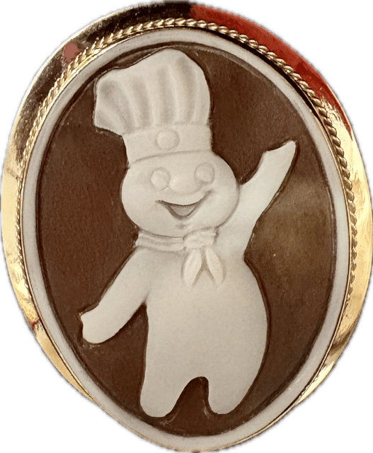 Image of Blue Tree Custom Cameo Pendant/Brooch Collection