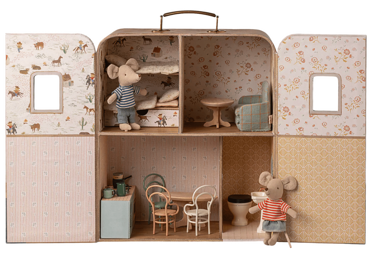 Image of New Maileg Suitcase House- Outfitted!