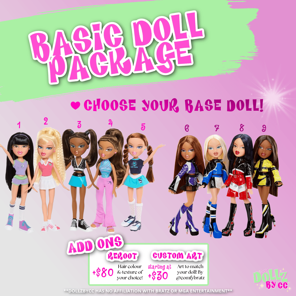 Image of BASIC DOLL PACKAGE