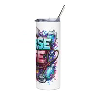 Image 4 of Nurse Life 20oz Stainless Steel Tumbler 