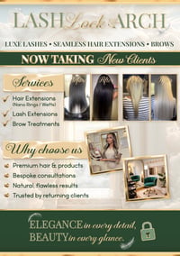 Hair extension consultation 