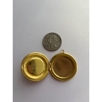 Image 3 of Forget-Me-Not Locket | Memorial, Mourning | Add a Photo of a Loved One