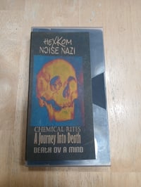 Hex Kommando/Noise Nazi - Chemical Rites/A Journey Into Death/Death Ov A Mind VHS Tape 