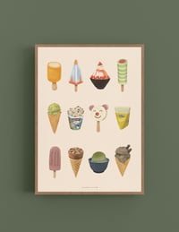 Image 2 of Stay Cool and Eat Ice Cream, A3