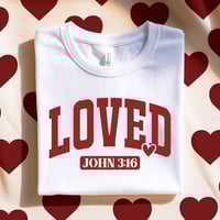 Image 1 of LOVED JOHN 3:16