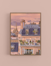 Image 2 of The Parisian Balconies, A3