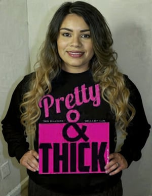 Image of  PRETTY AND THICK BLACK COLLECTION