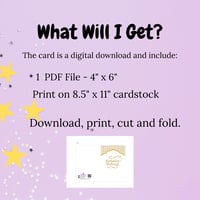 Image 3 of Ramadan Kareem Printable Card - Digital Download 