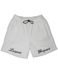Image 3 of Embroidered 2-tone Shorts