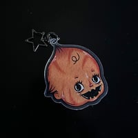 Pumpkin Kewpie Acrylic Keyring