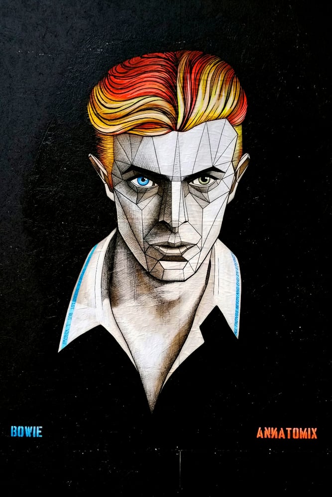 Image of David Bowie Original Portrait Painting - "In Eternity"