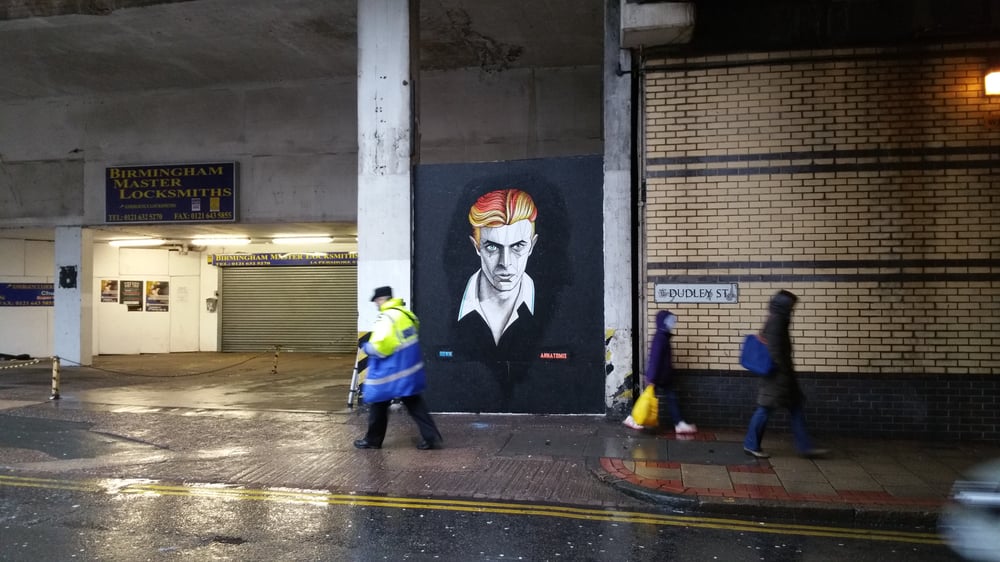 Image of David Bowie Original Portrait Painting - "In Eternity"