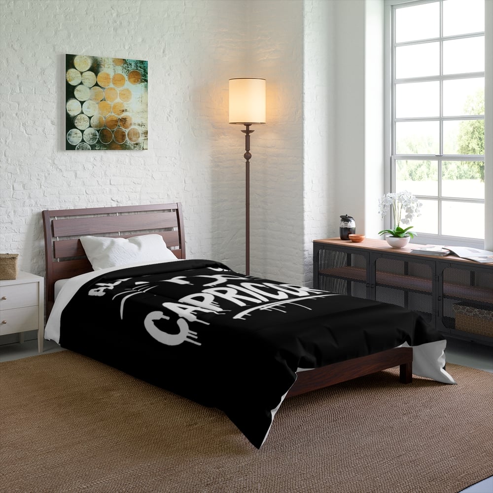 Image of All Eyes on Capricorn Comforter – Zodiac Capricorn Bedding