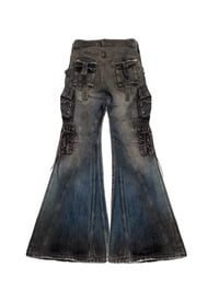 Image 3 of SS26 ‘Sinai’ Flare Gradient Cargos