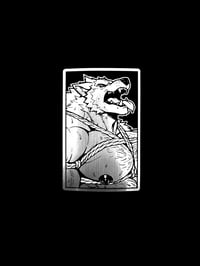 Shibari Werewolf Cropped Sticker