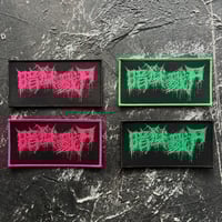 THE DARK PRISON MASSACRE(暗獄戮屍) -  OFFICIAL LOGO WOVEN PATCH