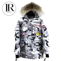 Image 1 of Canada Goose Men’s Winter Parka Jacket – Camo Style