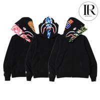 Image 1 of BAPE Full-Zip Hooded Sweatshirt