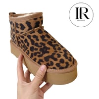 Image 1 of UGG Leopard Mini Boot – Platform Winter Style