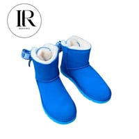 Image 2 of UGG Bow Detail Fur Boot – Custom Style Winter Boot