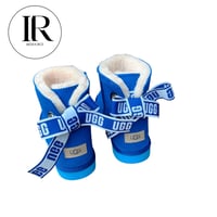 Image 3 of UGG Bow Detail Fur Boot – Custom Style Winter Boot