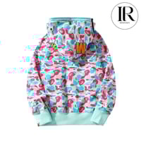 Image 3 of BAPE Camo Pullover Hoodie – Graphic Detail