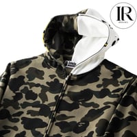 Image 4 of BAPE × Hello Kitty Camo Zip-Up Hoodie