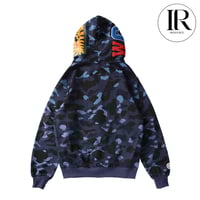 Image 5 of BAPE Zip-Up Camo Hoodie