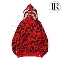 Image 7 of BAPE Patterned Pullover Hoodie