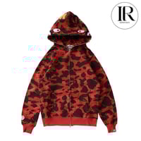 Image 8 of BAPE Zip-Up Camo Hoodie