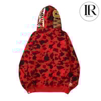 Image 8 of BAPE Patterned Pullover Hoodie