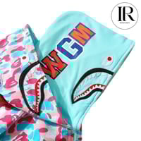 Image 8 of BAPE Camo Pullover Hoodie – Graphic Detail