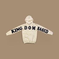 Image 1 of Marble Cream heavy hoodie
