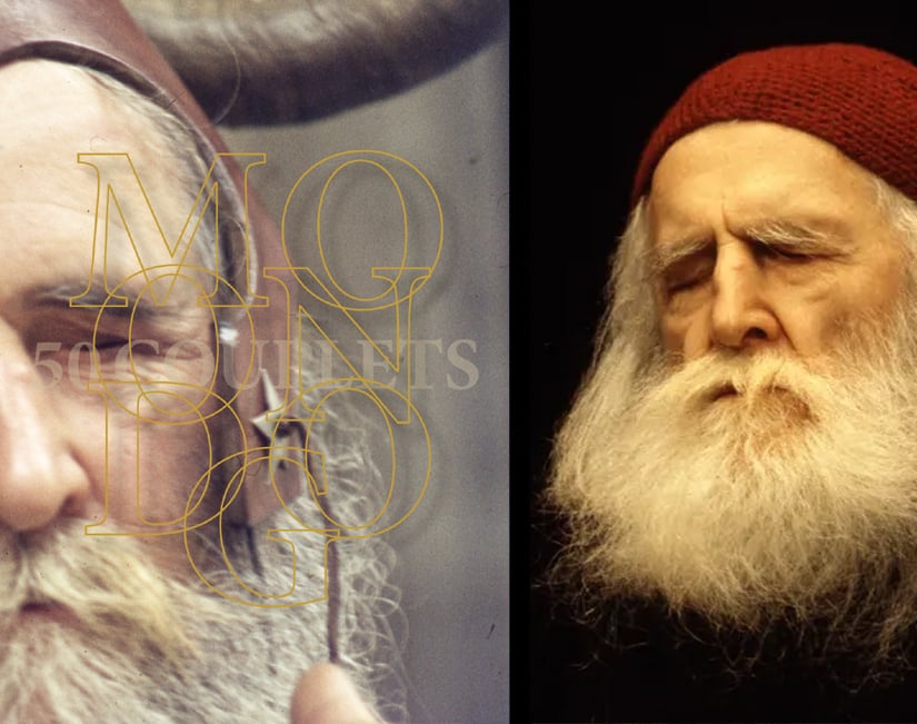 Image of Réédition ! 50 couplets de Moondog