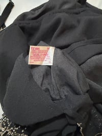 Image 5 of Y2K Simple Be black beaded cami top 1920s style 