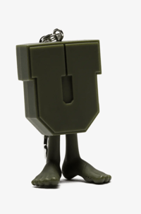 Image 8 of UNDEFEATED X MEDICOM UMAN KEYCHAIN [2024]