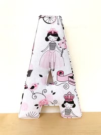 Image 2 of Princess Fabric Letter