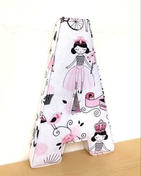 Image 1 of Princess Fabric Letter