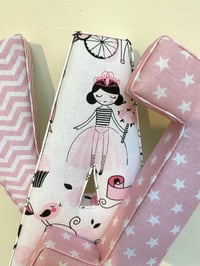 Image 3 of Princess Fabric Letter