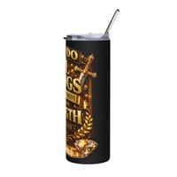 Image 7 of Strength Through Him Stainless Tumbler 20oz 