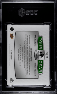 Image 2 of 2024 UD SP Game Used TG2-HZ Zalatoris/Hovland SGC 9 Mint [2024]