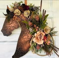 Western Horse Wreath