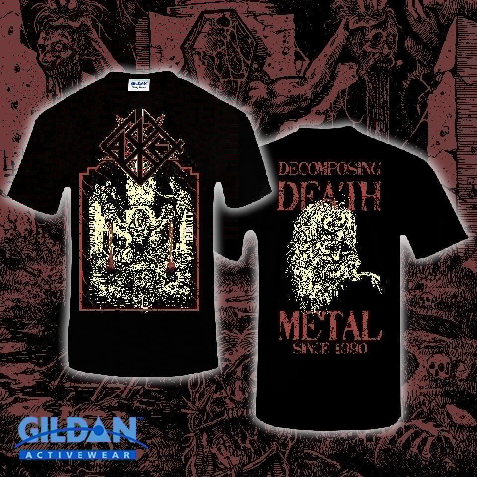 Image of Casket - In The Long Run We Are All Dead Shirt Black Preorder