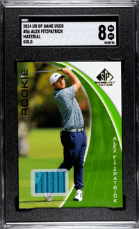 Image 1 of 2024 UD SP Game Used #56 Alex Fitzpatrick Material Gold [2024]