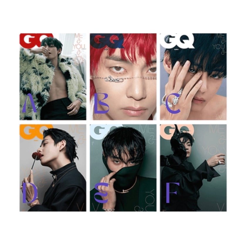 Image of [PRE-ORDER] BTS V GQ Korea - February 2026