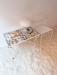 Image 1 of MESA AUXILIAR DE MOSAICO TESELAS, AÑOS 60