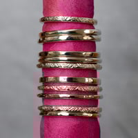 Image 1 of Group Booking 3 People - Silver Stacking Ring Workshop, Saturday mornings at The Yard - Hastings