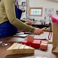 Image 3 of Group Booking 3 People - Silver Stacking Ring Workshop, Saturday mornings at The Yard - Hastings