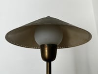 Image 5 of Brass and Glass Table Lamp, Denmark II