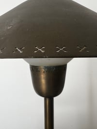 Image 6 of Brass and Glass Table Lamp, Denmark II